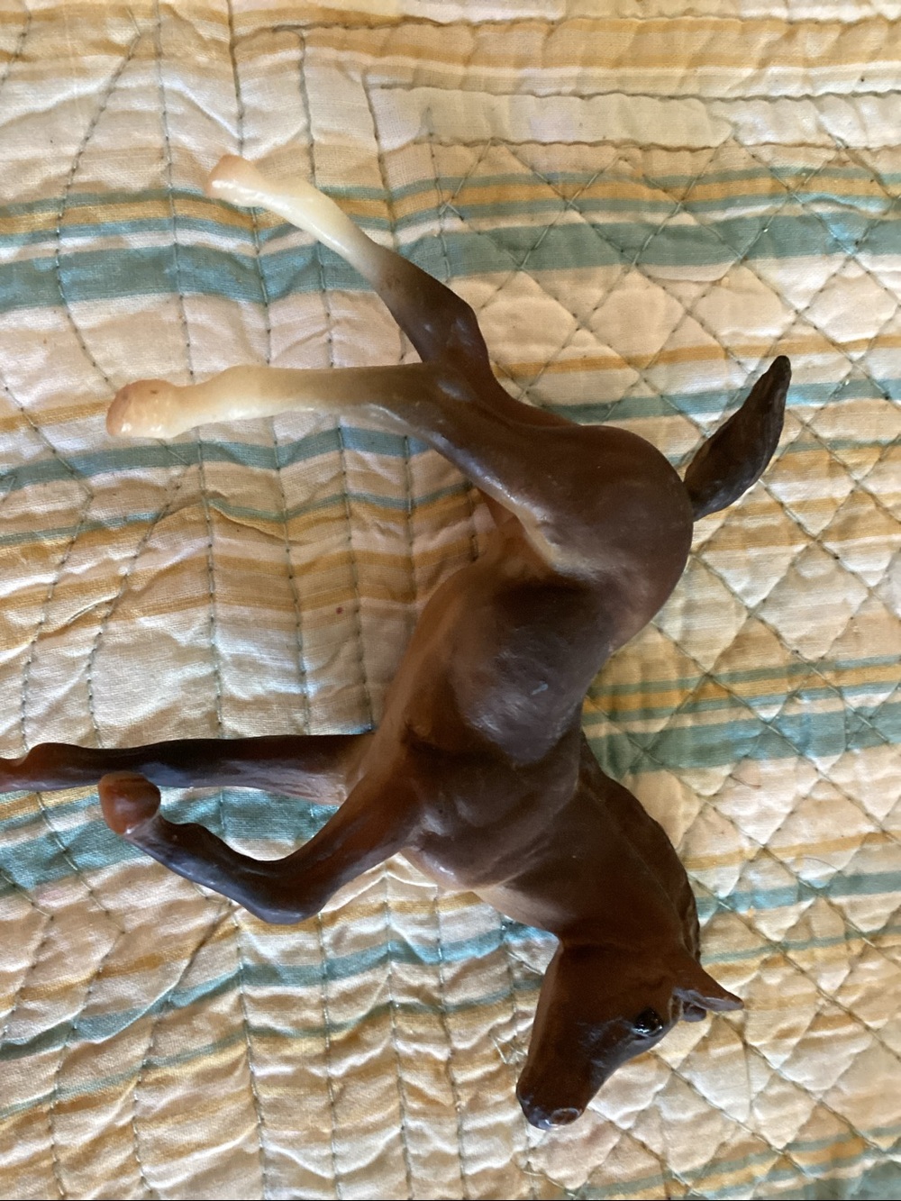 Vintage Plastic breyer horse figuring Lot - Brown, Tan, White - Picture 2 of 11